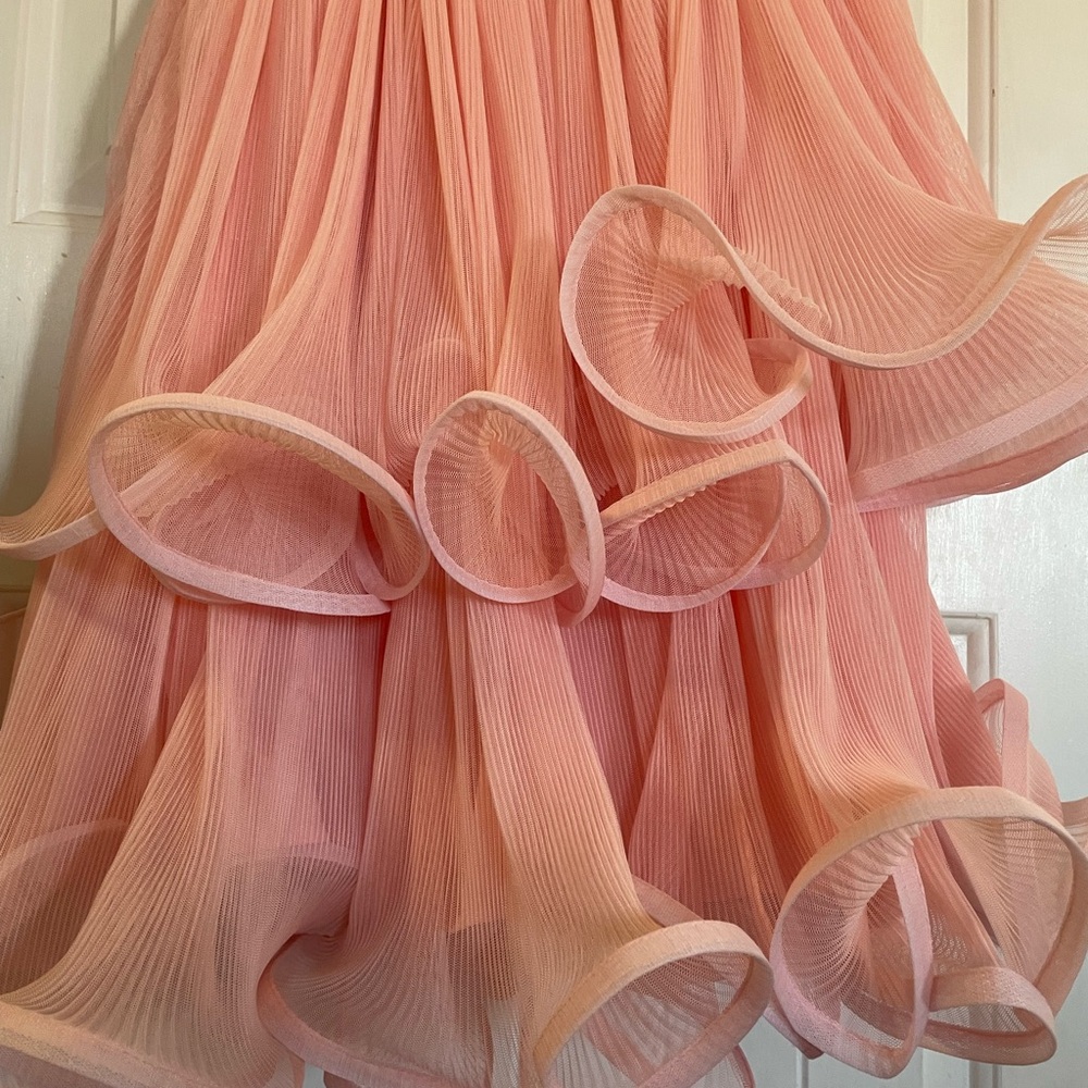 Urban Outfitters Luna Tiered Babydoll Mini Dress size XS - Picture 6 of 8